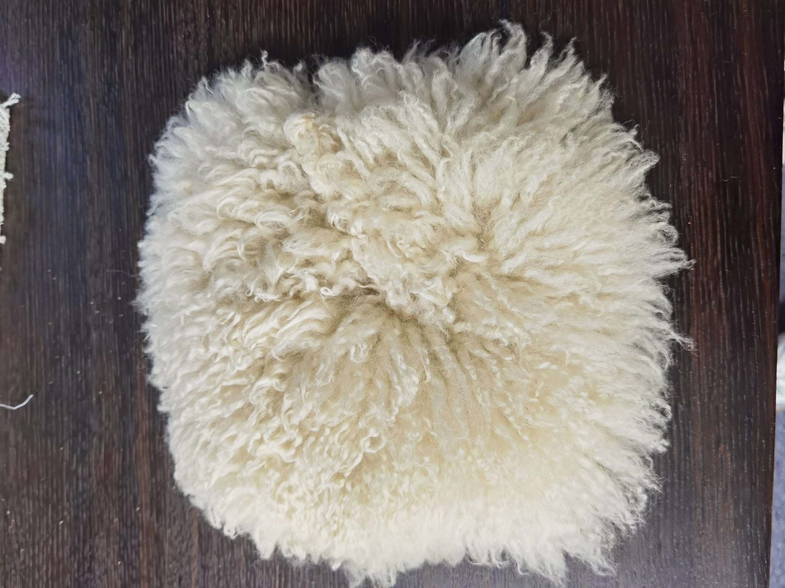 The Maiken Yeti Sheepskin Platform Bedframe