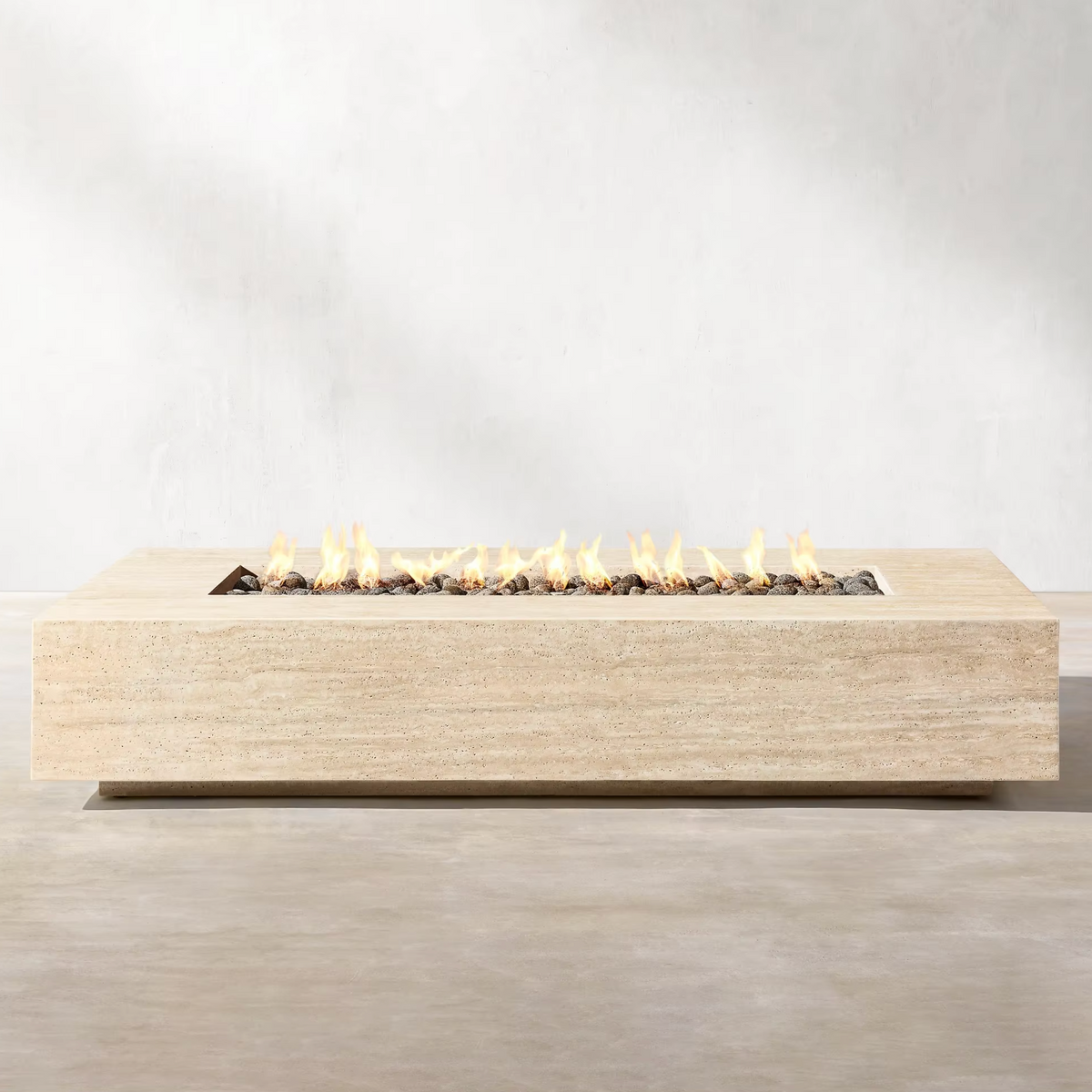 Freya Travertine Fireplace