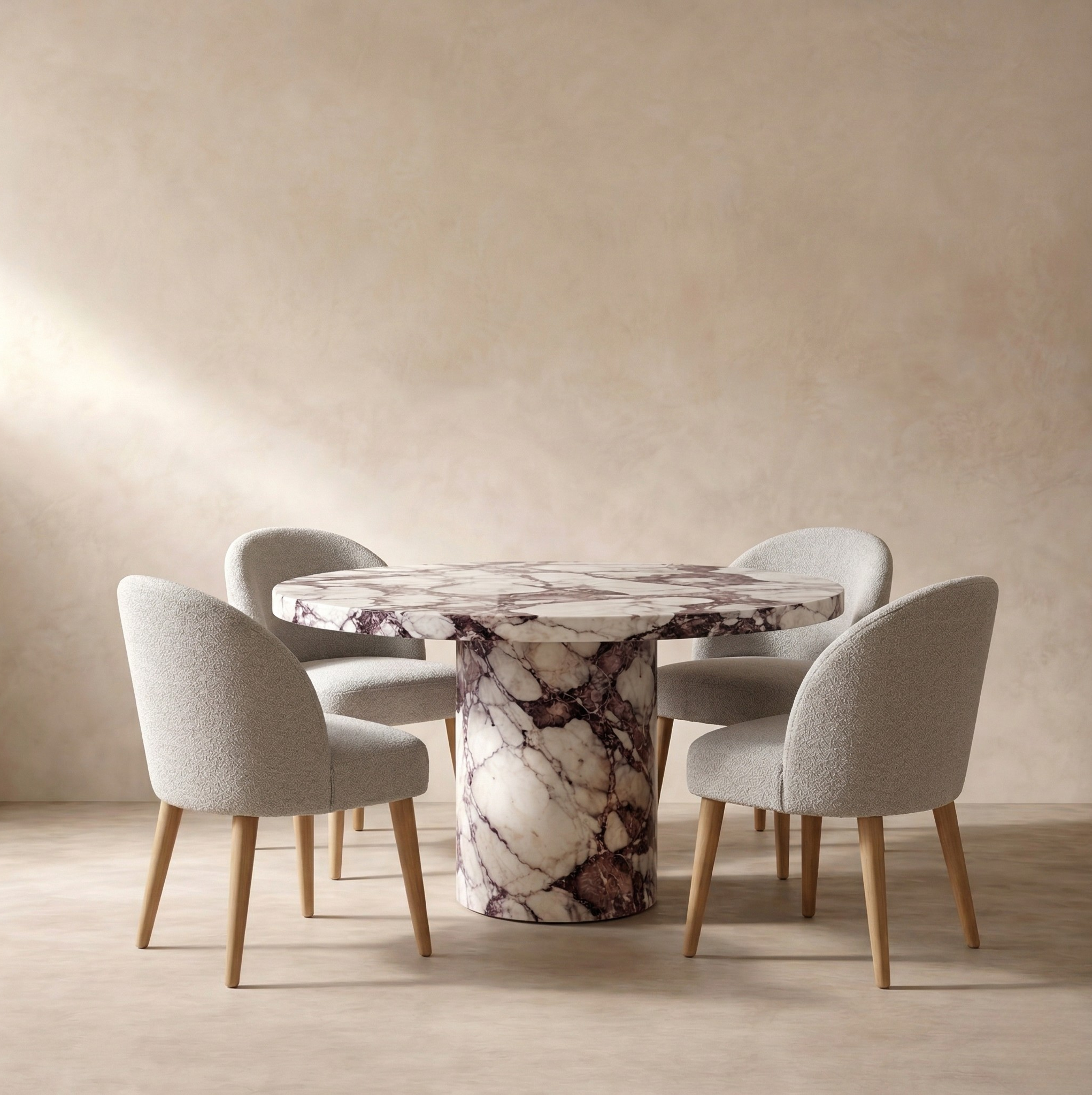 Althea, Calacatta Dining Table