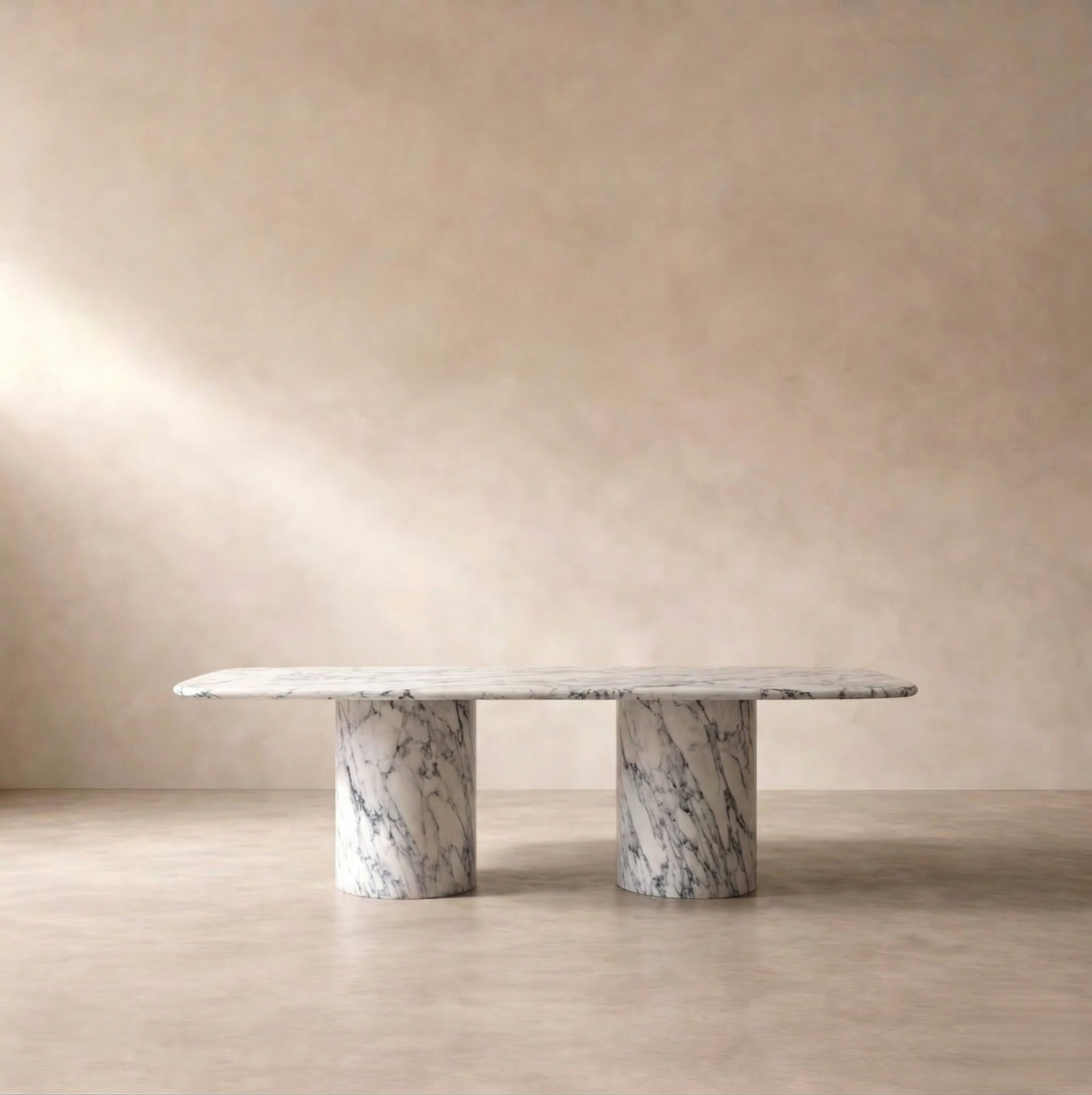 Kahai – Arabescato Dining Table