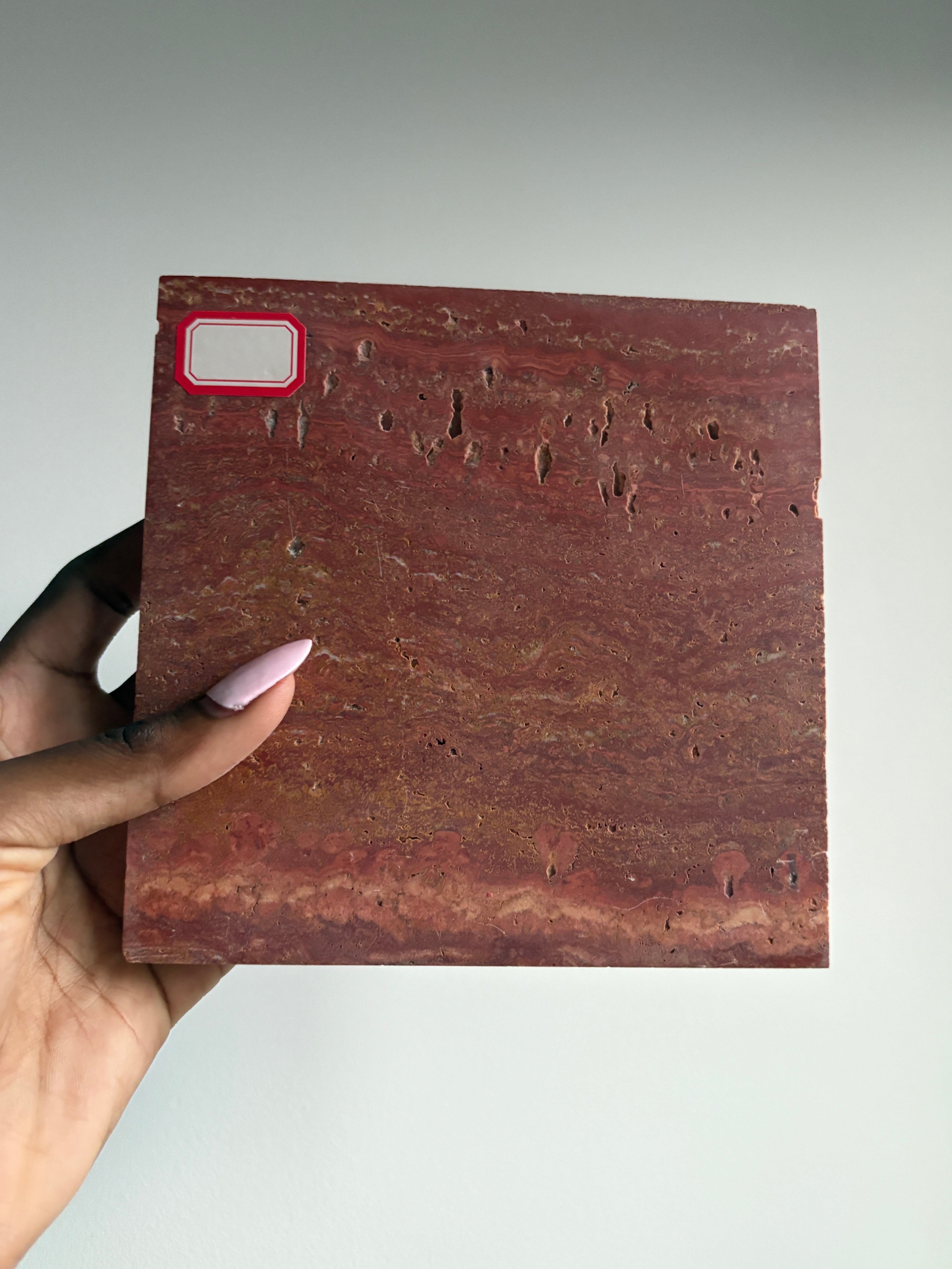 Mayze Premium Italian Red Travertine