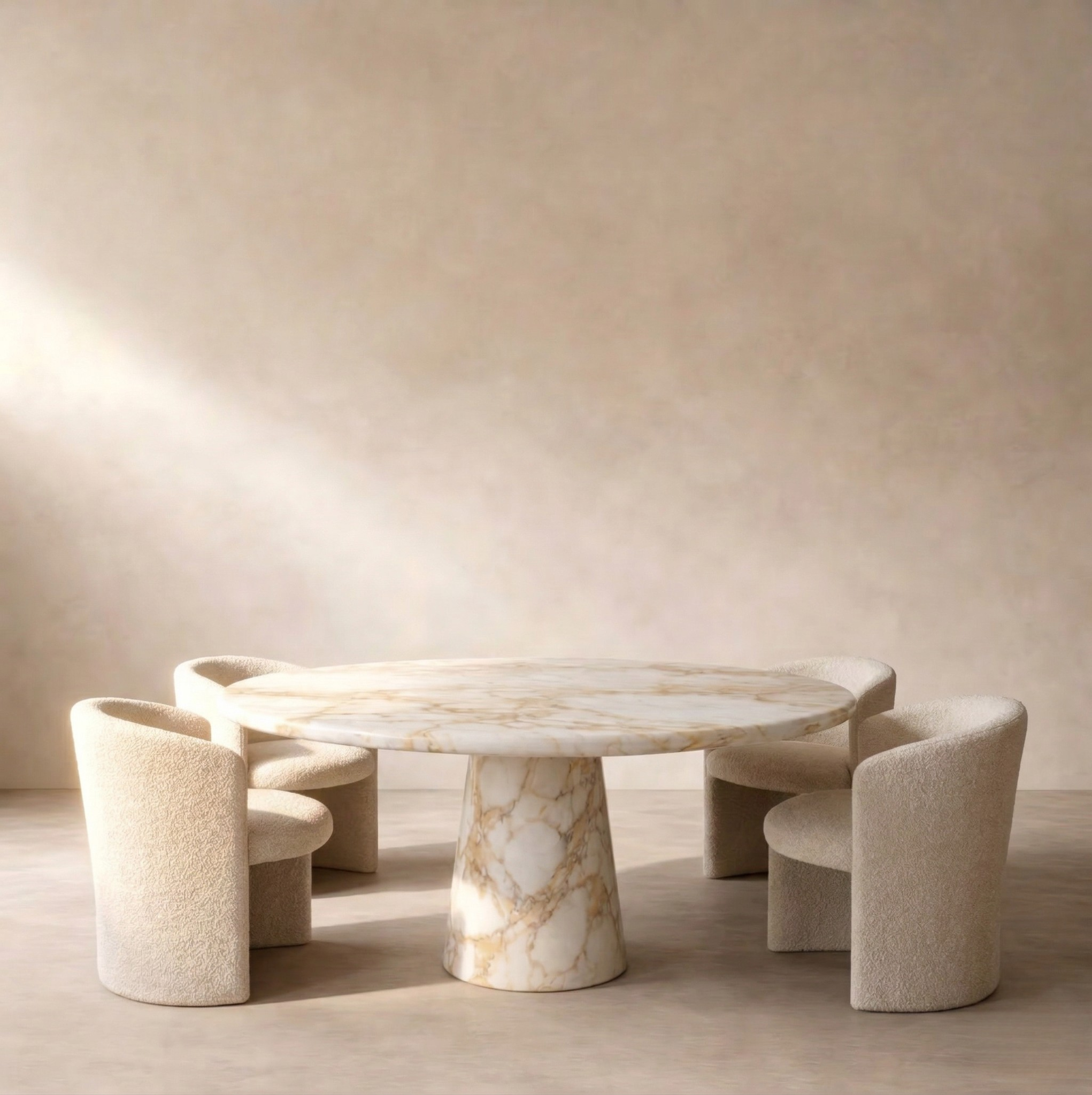 Aurelion – Calacatta Gold Dining Table