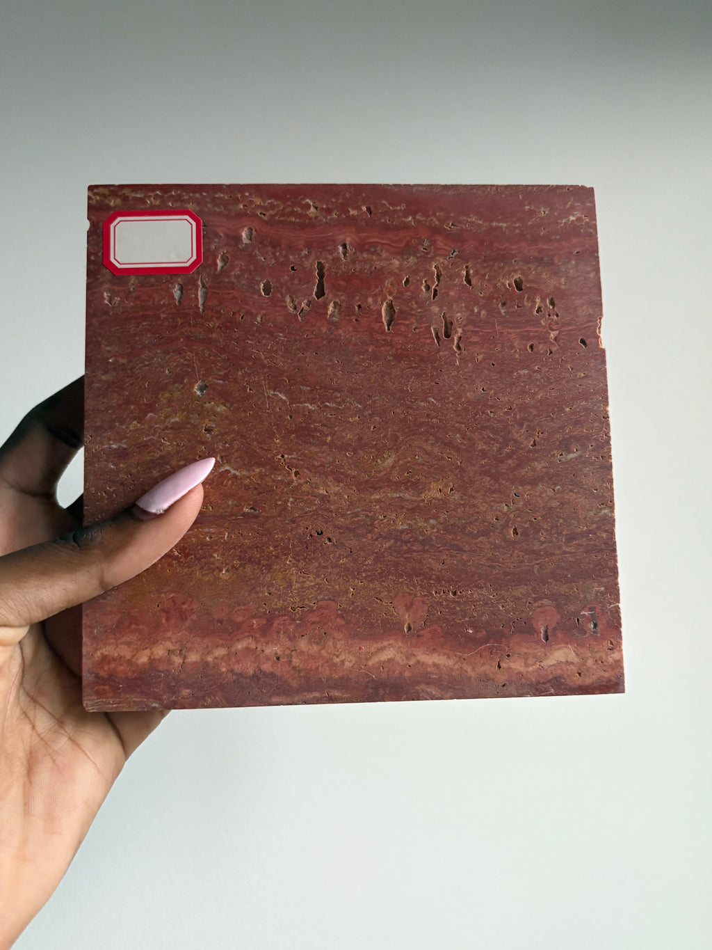 Mayze Premium Italian Red Travertine