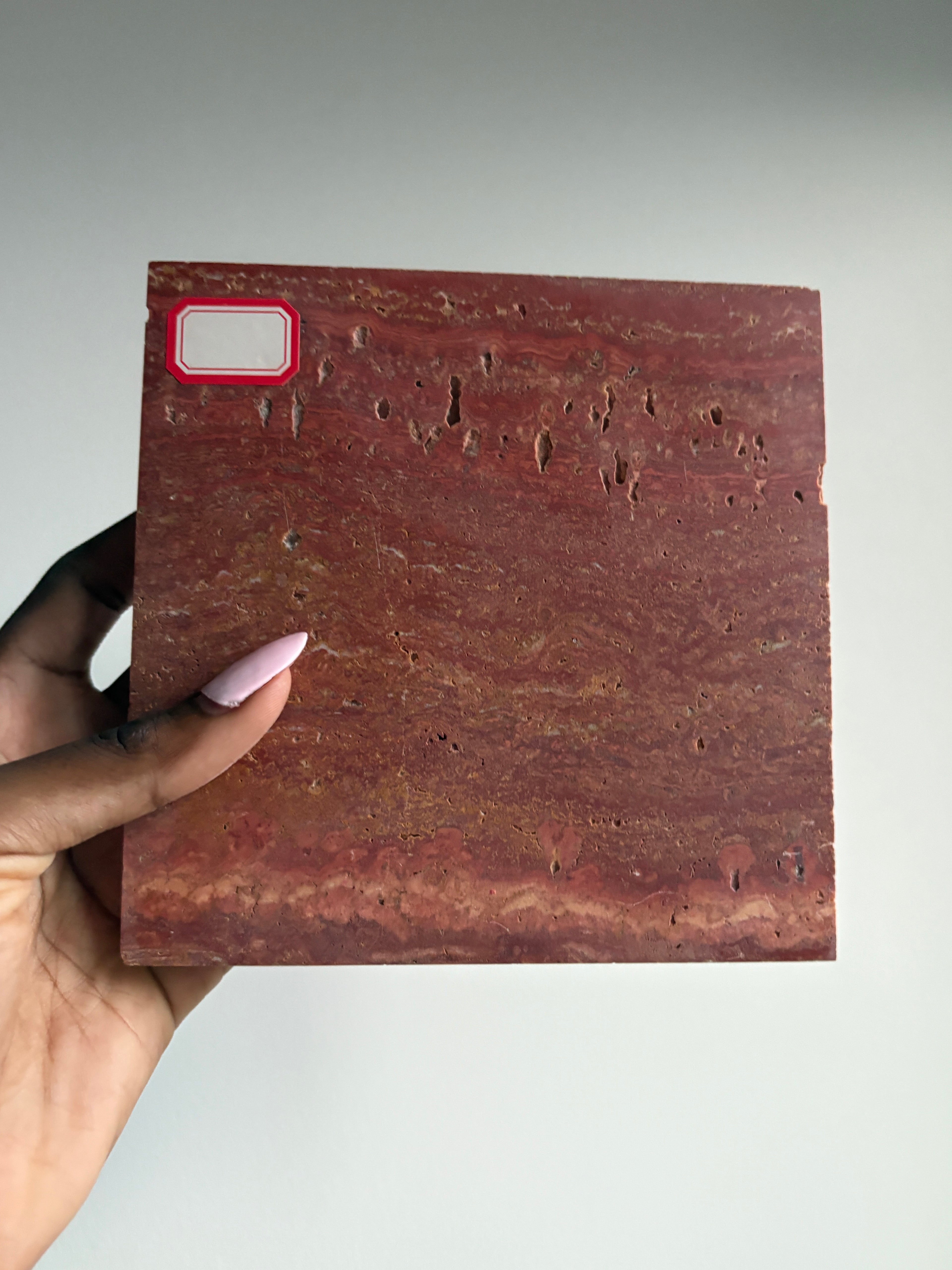 Mayze Premium Italian Red Travertine