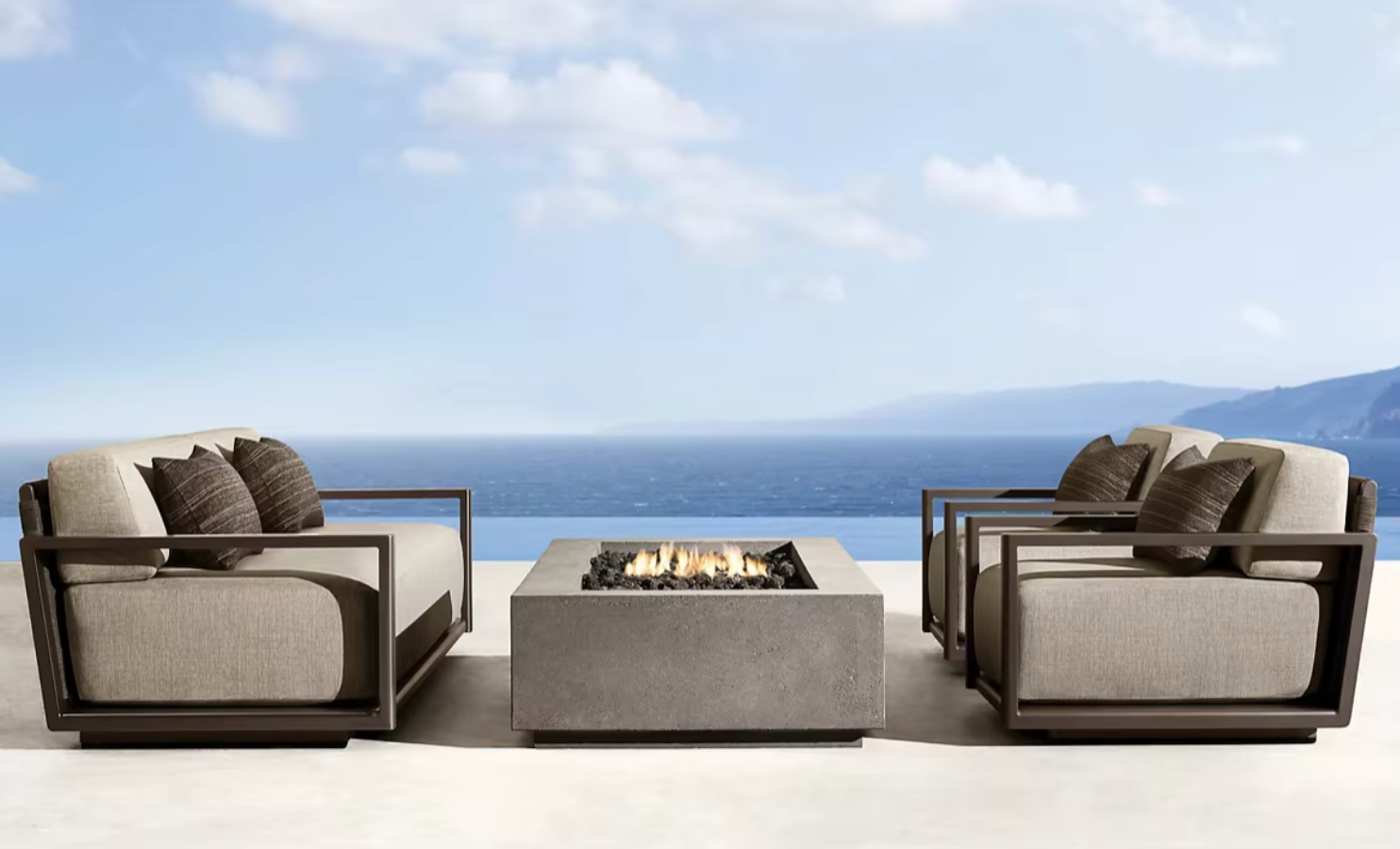 Svein GRC Lightweight Stone Firepit
