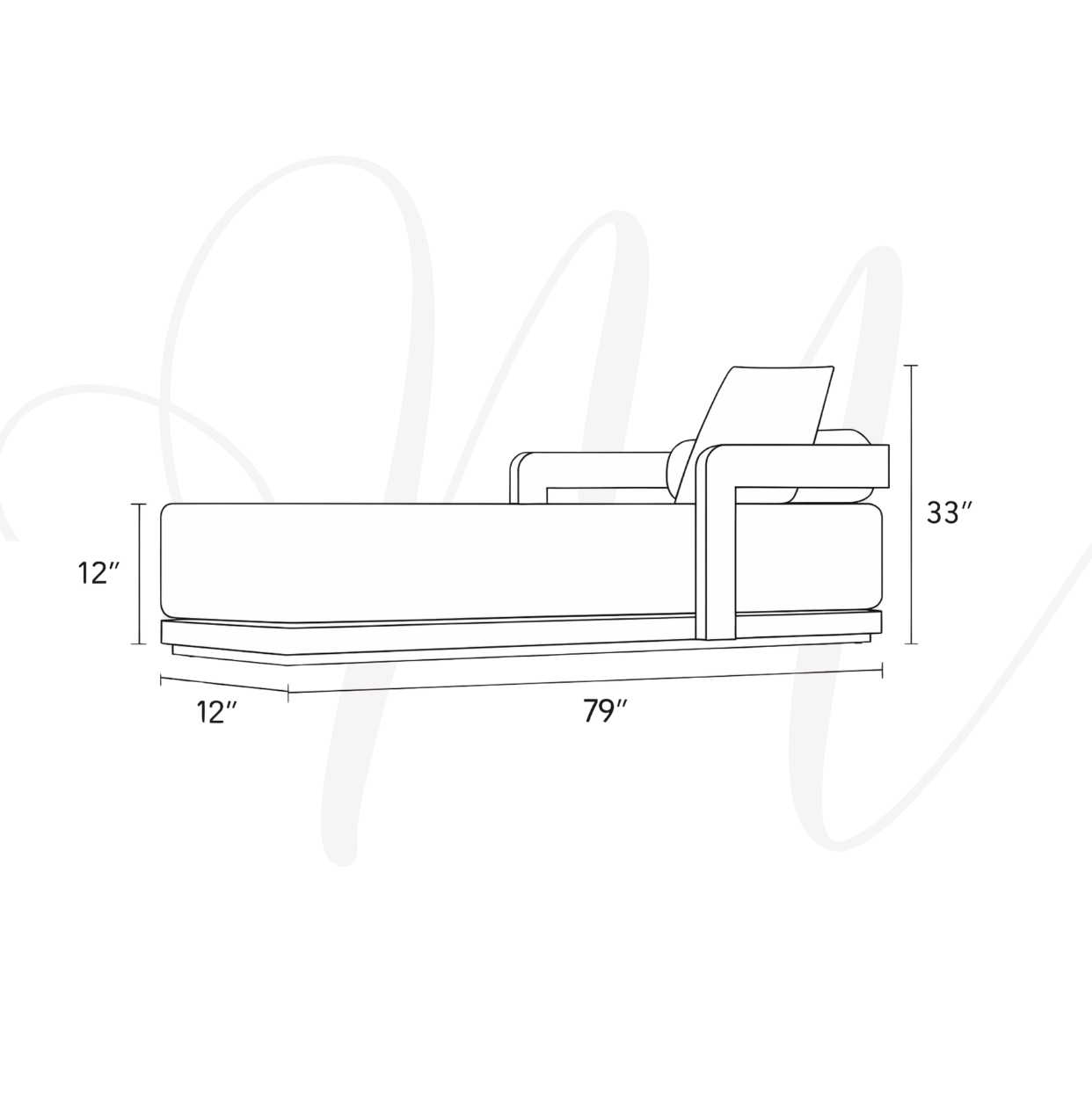 The Avenleigh Teak Chaise