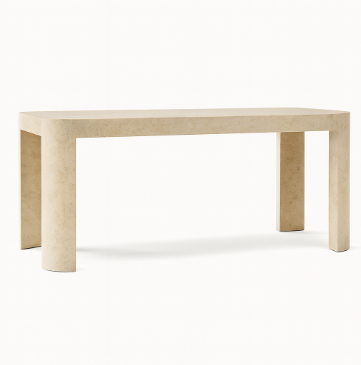 Dorea – Travertine Writing Desk (PRE-ORDER)