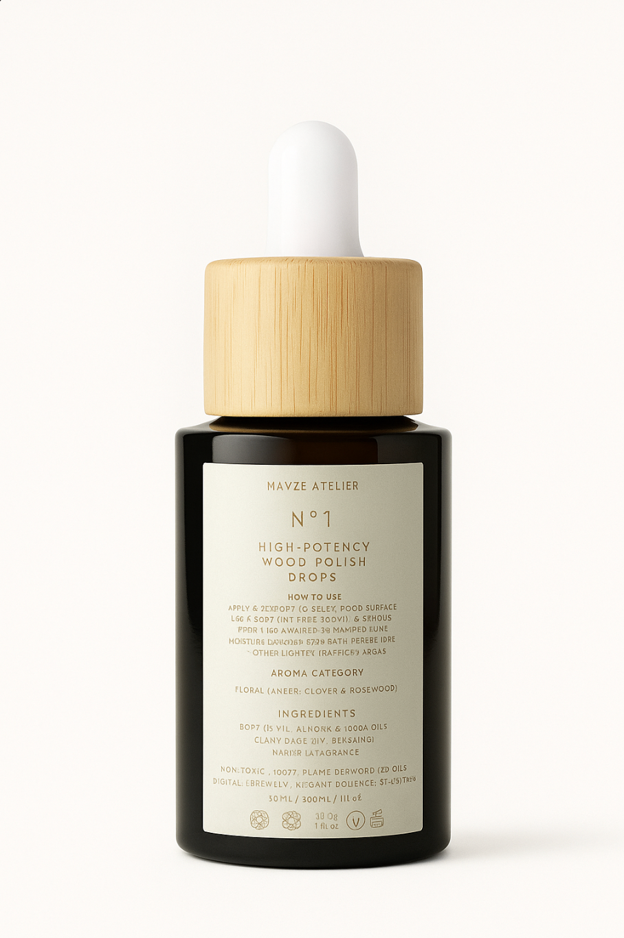 N°1 – High-Potency Wood Polish Drops