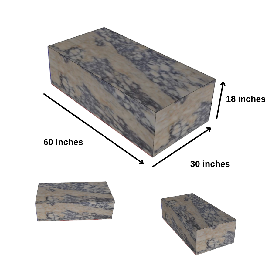 Trento Plinth Calcutta Viola