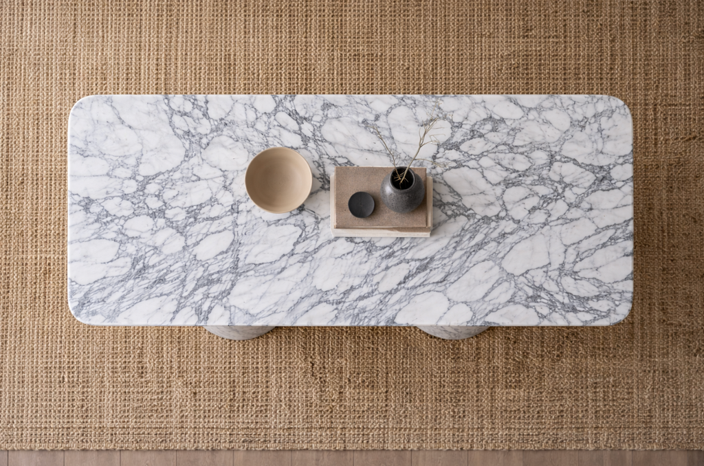 Kahai – Arabescato Dining Table