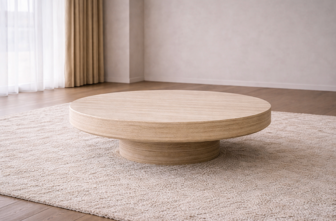 Elio – Travertine Coffee Table