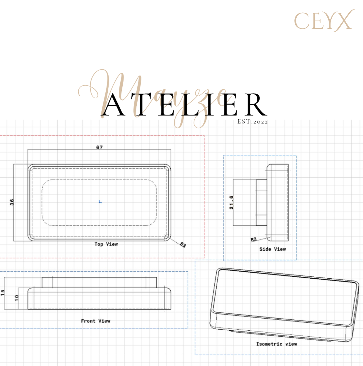 The Ceyx – Calacatta Viola Coffee Table