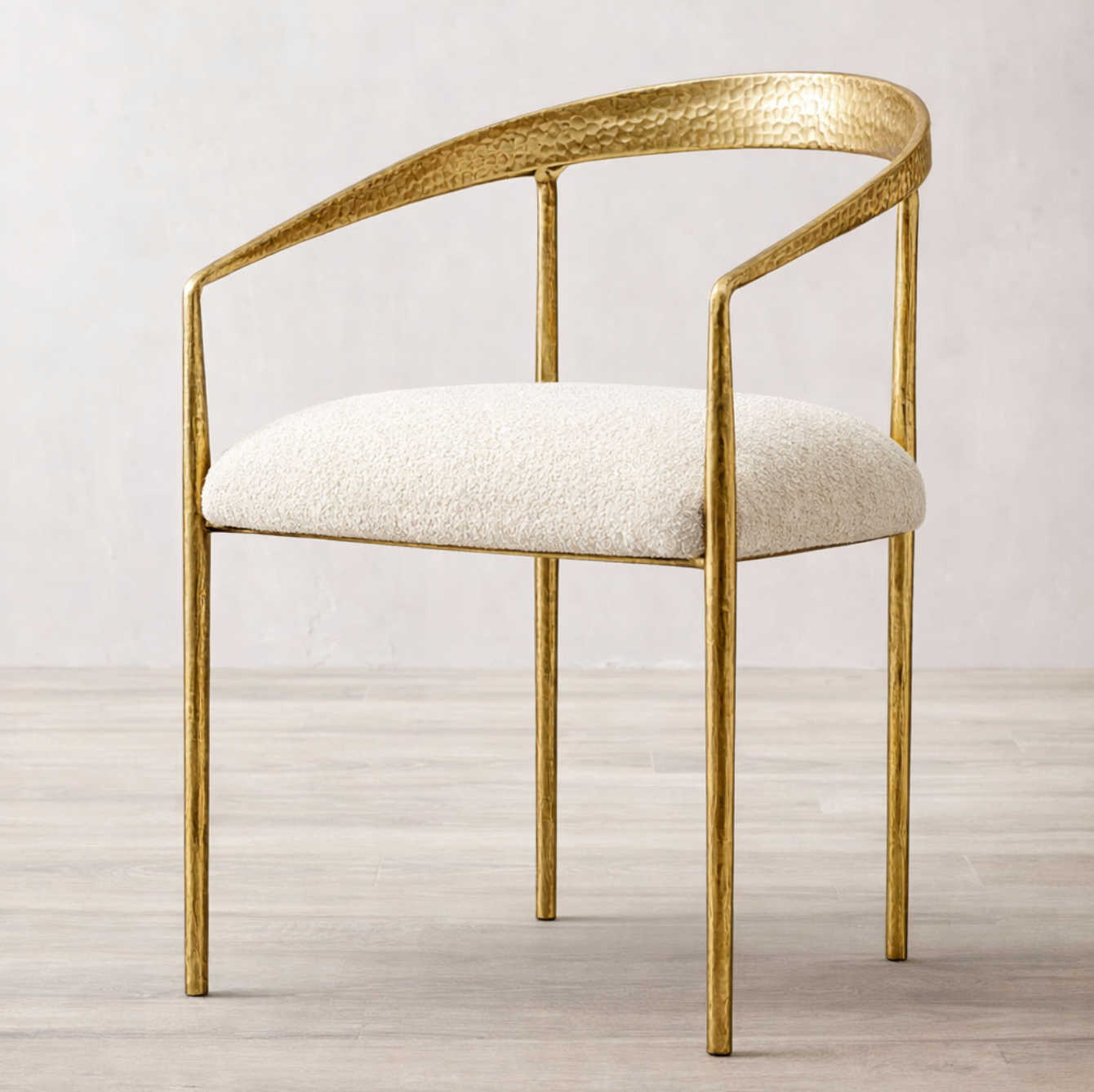 The Grove Chair, Boucle Fabric