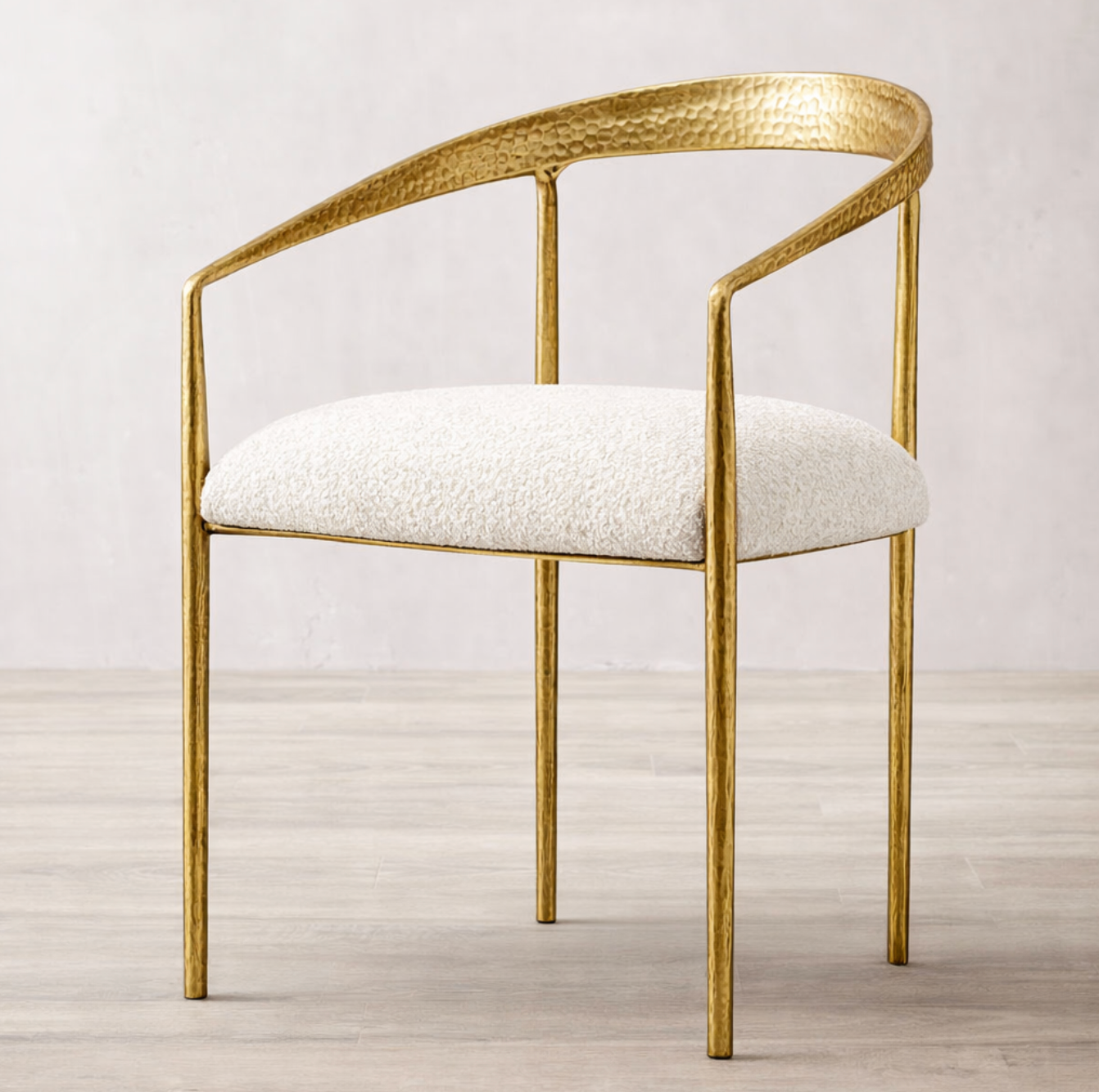 The Grove Chair, Boucle Fabric